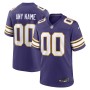 Minnesota Vikings Nike Classic Custom Game Jersey - Purple Minnesota Vikings Nike Classic Custom Game Jersey - Purple