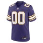 Minnesota Vikings Nike Classic Custom Game Jersey - Purple Minnesota Vikings Nike Classic Custom Game Jersey - Purple