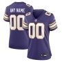 Minnesota Vikings Nike Women's Classic Custom Game Jersey - Purple Minnesota Vikings Nike Women's Classic Custom Game Jersey - Purple