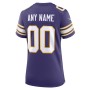 Minnesota Vikings Nike Women's Classic Custom Game Jersey - Purple Minnesota Vikings Nike Women's Classic Custom Game Jersey - Purple