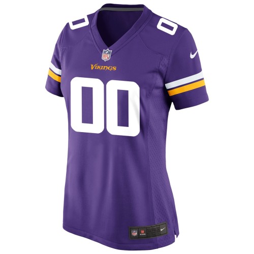 Minnesota Vikings Nike Women's Custom Game Jersey - Purple Minnesota Vikings Nike Women's Custom Game Jersey - Purple