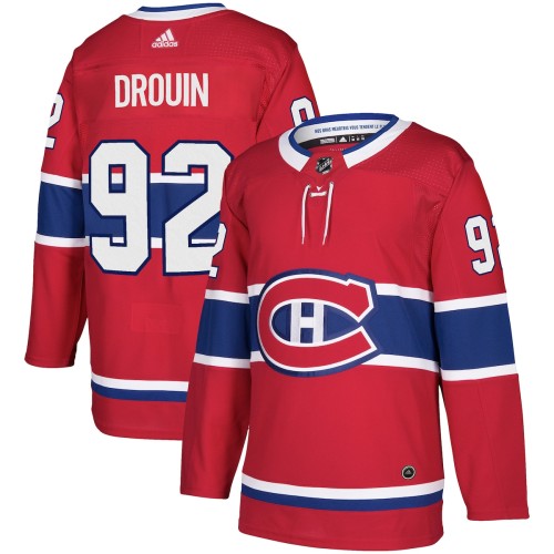 Jonathan Drouin Montreal Canadiens adidas Authentic Player Jersey - Red Jonathan Drouin Montreal Canadiens adidas Authentic Player Jersey - Red