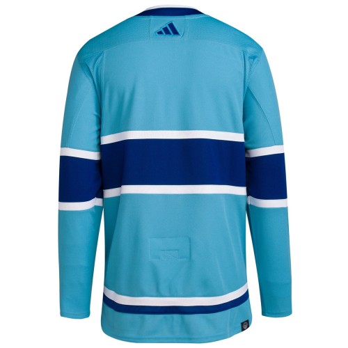 Montreal Canadiens adidas Reverse Retro 2.0 Authentic Blank Jersey - Light Blue Montreal Canadiens adidas Reverse Retro 2.0 Authentic Blank Jersey - Light Blue