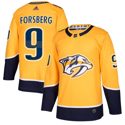 Filip Forsberg Nashville Predators adidas Authentic Player Jersey - Gold Filip Forsberg Nashville Predators adidas Authentic Player Jersey - Gold