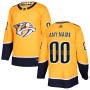 Nashville Predators adidas Authentic Custom Jersey - Gold Nashville Predators adidas Authentic Custom Jersey - Gold