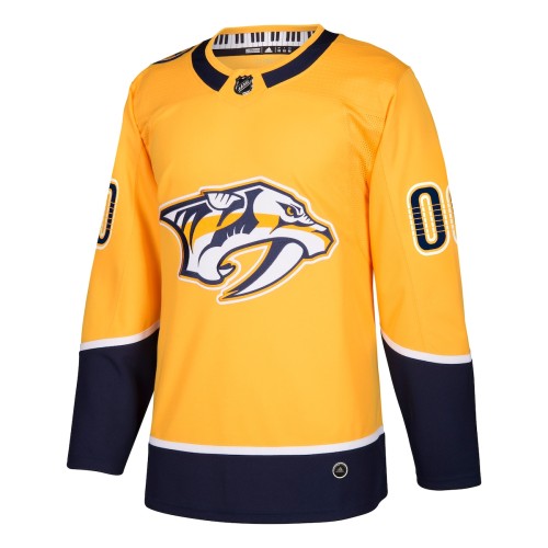 Nashville Predators adidas Authentic Custom Jersey - Gold Nashville Predators adidas Authentic Custom Jersey - Gold