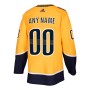 Nashville Predators adidas Authentic Custom Jersey - Gold Nashville Predators adidas Authentic Custom Jersey - Gold
