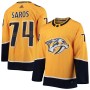 Juuse Saros Nashville Predators adidas Home Authentic Player Jersey - Gold Juuse Saros Nashville Predators adidas Home Authentic Player Jersey - Gold