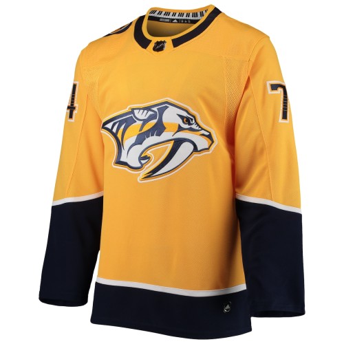 Juuse Saros Nashville Predators adidas Home Authentic Player Jersey - Gold Juuse Saros Nashville Predators adidas Home Authentic Player Jersey - Gold
