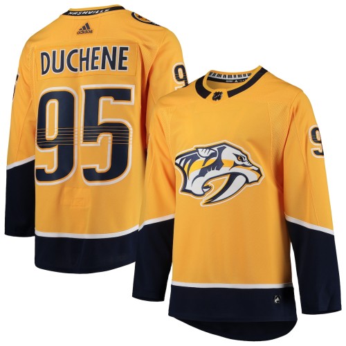 Matt Duchene Nashville Predators adidas Home Authentic Player Jersey - Gold Matt Duchene Nashville Predators adidas Home Authentic Player Jersey - Gold