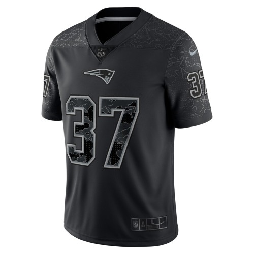 Damien Harris New England Patriots Nike RFLCTV Limited Jersey - Black Damien Harris New England Patriots Nike RFLCTV Limited Jersey - Black