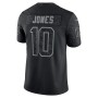 Mac Jones New England Patriots Nike RFLCTV Limited Jersey - Black Mac Jones New England Patriots Nike RFLCTV Limited Jersey - Black