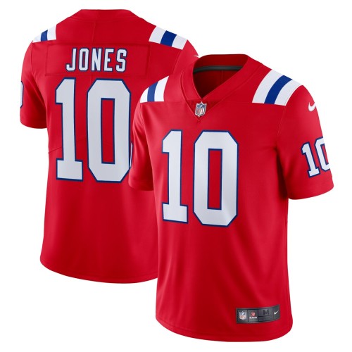 Mac Jones New England Patriots Nike Vapor Limited Jersey - Red Mac Jones New England Patriots Nike Vapor Limited Jersey - Red