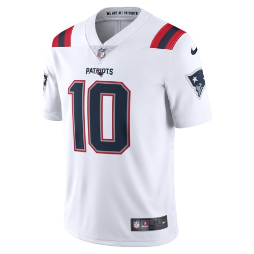 Mac Jones New England Patriots Nike Vapor Limited Jersey - White Mac Jones New England Patriots Nike Vapor Limited Jersey - White