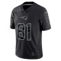 Randy Moss New England Patriots Nike Retired Player RFLCTV Limited Jersey - Black Randy Moss New England Patriots Nike Retired Player RFLCTV Limited Jersey - Black