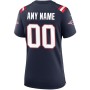 New England Patriots Nike Women's Custom Game Jersey - Navy New England Patriots Nike Women's Custom Game Jersey - Navy