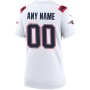 Nike New England Patriots Women's Custom Game Jersey - White Nike New England Patriots Women's Custom Game Jersey - White
