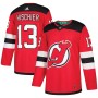Nico Hischier New Jersey Devils adidas Authentic Player Jersey - Red Nico Hischier New Jersey Devils adidas Authentic Player Jersey - Red