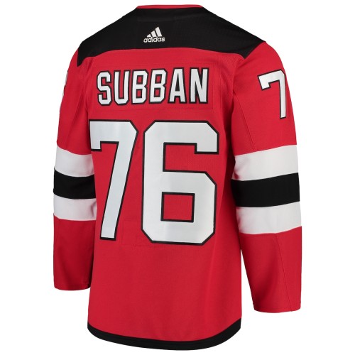 P.K. Subban New Jersey Devils adidas Authentic Player Jersey - Red P.K. Subban New Jersey Devils adidas Authentic Player Jersey - Red