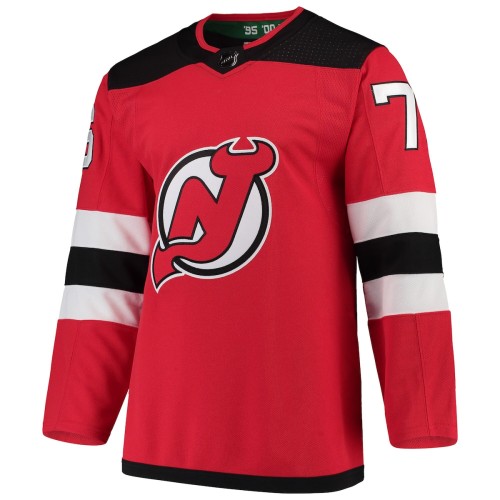 P.K. Subban New Jersey Devils adidas Home Authentic Player Jersey - Red P.K. Subban New Jersey Devils adidas Home Authentic Player Jersey - Red