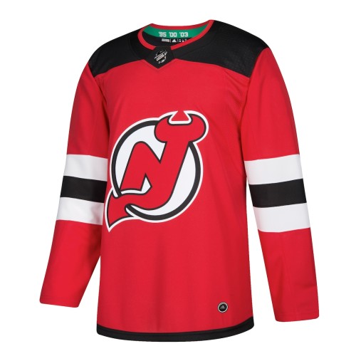 New Jersey Devils adidas Home Authentic Blank Jersey - Red New Jersey Devils adidas Home Authentic Blank Jersey - Red