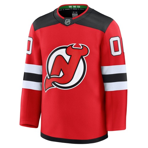 New Jersey Devils Home Premium Custom Jersey - Red