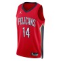 Brandon Ingram New Orleans Pelicans Jordan Brand 2022/23 Statement Edition Swingman Jersey - Red Brandon Ingram New Orleans Pelicans Jordan Brand 2022/23 Statement Edition Swingman Jersey - Red