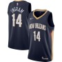 Brandon Ingram New Orleans Pelicans Nike 2020/21 Swingman Jersey - Navy - Icon Edition Brandon Ingram New Orleans Pelicans Nike 2020/21 Swingman Jersey - Navy - Icon Edition