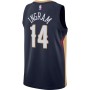 Brandon Ingram New Orleans Pelicans Nike 2020/21 Swingman Jersey - Navy - Icon Edition Brandon Ingram New Orleans Pelicans Nike 2020/21 Swingman Jersey - Navy - Icon Edition