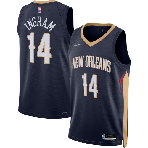 Brandon Ingram New Orleans Pelicans Nike 2021/22 Diamond Swingman Jersey - Icon Edition - Navy Brandon Ingram New Orleans Pelicans Nike 2021/22 Diamond Swingman Jersey - Icon Edition - Navy