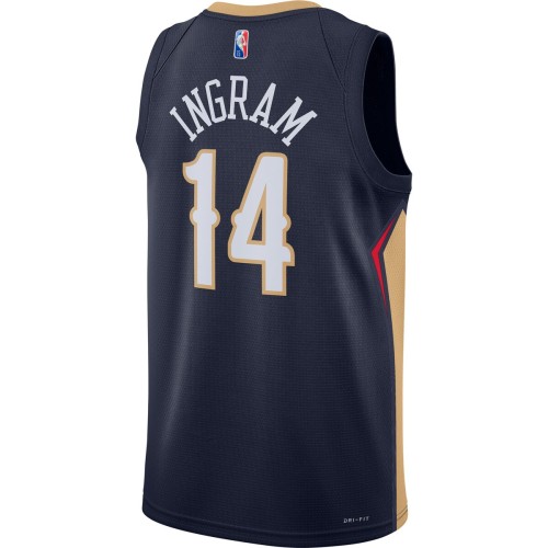 Brandon Ingram New Orleans Pelicans Nike 2021/22 Diamond Swingman Jersey - Icon Edition - Navy Brandon Ingram New Orleans Pelicans Nike 2021/22 Diamond Swingman Jersey - Icon Edition - Navy