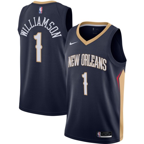 Zion Williamson New Orleans Pelicans Nike 2020/21 Swingman Jersey - Navy - Icon Edition Zion Williamson New Orleans Pelicans Nike 2020/21 Swingman Jersey - Navy - Icon Edition
