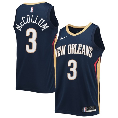 C.J. McCollum New Orleans Pelicans Nike 2021/22 Swingman Jersey - Icon Edition - Navy C.J. McCollum New Orleans Pelicans Nike 2021/22 Swingman Jersey - Icon Edition - Navy