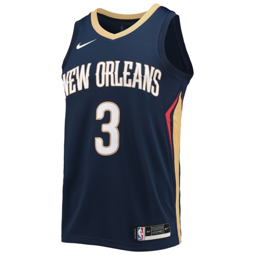 C.J. McCollum New Orleans Pelicans Nike 2021/22 Swingman Jersey - Icon Edition - Navy C.J. McCollum New Orleans Pelicans Nike 2021/22 Swingman Jersey - Icon Edition - Navy