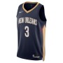 C.J. McCollum New Orleans Pelicans Nike Unisex Swingman Jersey - Icon Edition - Navy C.J. McCollum New Orleans Pelicans Nike Unisex Swingman Jersey - Icon Edition - Navy