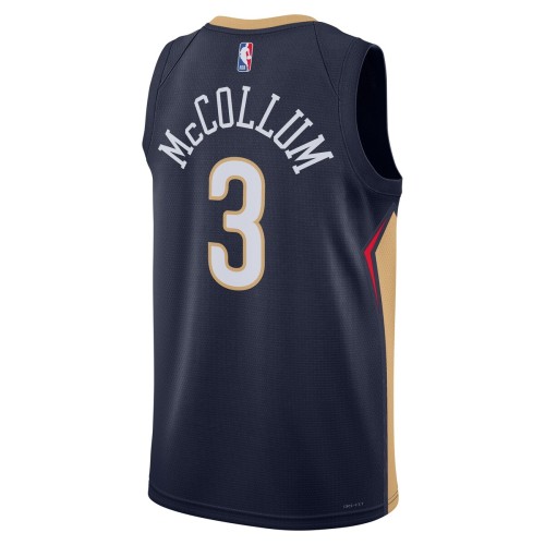 C.J. McCollum New Orleans Pelicans Nike Unisex Swingman Jersey - Icon Edition - Navy C.J. McCollum New Orleans Pelicans Nike Unisex Swingman Jersey - Icon Edition - Navy