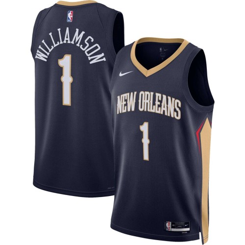 Zion Williamson New Orleans Pelicans Nike Unisex 2022/23 Swingman Jersey - Icon Edition - Navy Zion Williamson New Orleans Pelicans Nike Unisex 2022/23 Swingman Jersey - Icon Edition - Navy