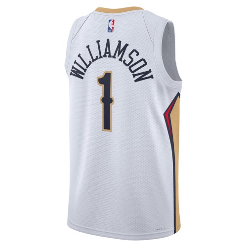 Zion Williamson New Orleans Pelicans Nike Unisex 2022/23 Swingman Jersey - Association Edition - White Zion Williamson New Orleans Pelicans Nike Unisex 2022/23 Swingman Jersey - Association Edition - White