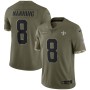 Archie Manning New Orleans Saints 2022 Salute To Service Retired Player Limited Jersey - Olive Archie Manning New Orleans Saints 2022 Salute To Service Retired Player Limited Jersey - Olive