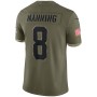 Archie Manning New Orleans Saints 2022 Salute To Service Retired Player Limited Jersey - Olive Archie Manning New Orleans Saints 2022 Salute To Service Retired Player Limited Jersey - Olive