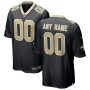 New Orleans Saints Nike Custom Game Jersey - Black New Orleans Saints Nike Custom Game Jersey - Black