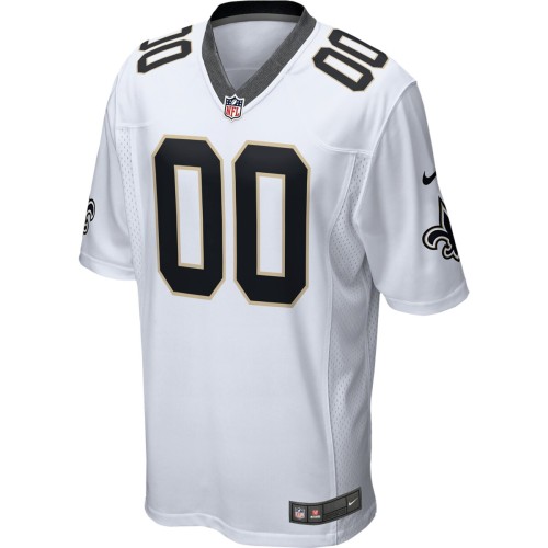New Orleans Saints Nike 2018 Custom Game Jersey - White New Orleans Saints Nike 2018 Custom Game Jersey - White