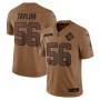 Lawrence Taylor New York Giants Nike 2023 Salute To Service Retired Player Limited Jersey - Brown Lawrence Taylor New York Giants Nike 2023 Salute To Service Retired Player Limited Jersey - Brown