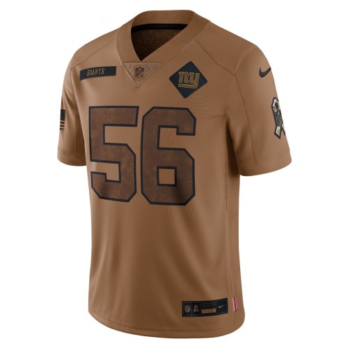 Lawrence Taylor New York Giants Nike 2023 Salute To Service Retired Player Limited Jersey - Brown Lawrence Taylor New York Giants Nike 2023 Salute To Service Retired Player Limited Jersey - Brown