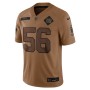Lawrence Taylor New York Giants Nike 2023 Salute To Service Retired Player Limited Jersey - Brown Lawrence Taylor New York Giants Nike 2023 Salute To Service Retired Player Limited Jersey - Brown