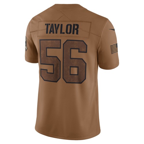 Lawrence Taylor New York Giants Nike 2023 Salute To Service Retired Player Limited Jersey - Brown Lawrence Taylor New York Giants Nike 2023 Salute To Service Retired Player Limited Jersey - Brown