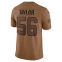 Lawrence Taylor New York Giants Nike 2023 Salute To Service Retired Player Limited Jersey - Brown Lawrence Taylor New York Giants Nike 2023 Salute To Service Retired Player Limited Jersey - Brown