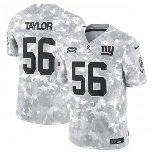 Lawrence Taylor New York Giants Nike 2024 Salute to Service Retired Player Limited Jersey - Arctic Camo Lawrence Taylor New York Giants Nike 2024 Salute to Service Retired Player Limited Jersey - Arctic Camo