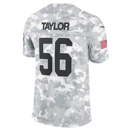 Lawrence Taylor New York Giants Nike 2024 Salute to Service Retired Player Limited Jersey - Arctic Camo Lawrence Taylor New York Giants Nike 2024 Salute to Service Retired Player Limited Jersey - Arctic Camo