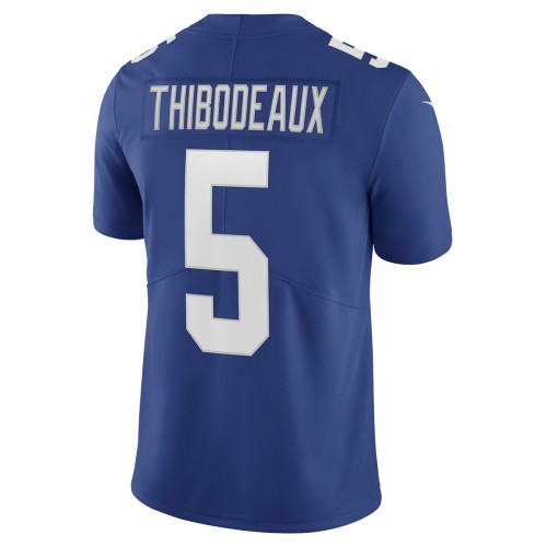 Kayvon Thibodeaux New York Giants Nike Men's Vapor Limited Jersey - Royal Kayvon Thibodeaux New York Giants Nike Men's Vapor Limited Jersey - Royal